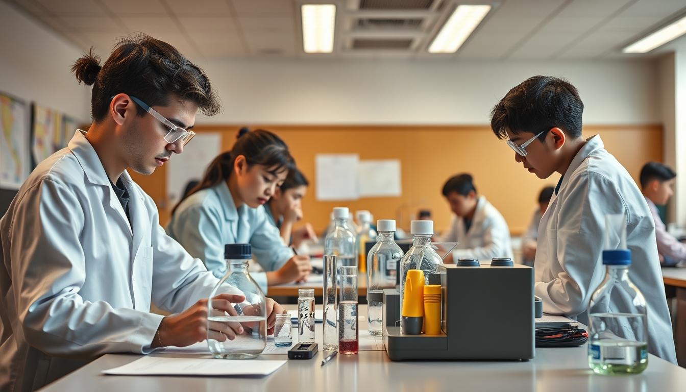 Organized exam preparation notes and academic planner