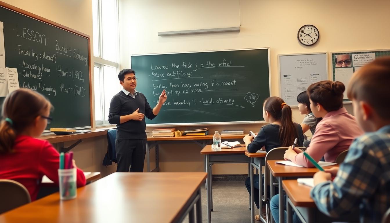 Student using online courses for flexible education