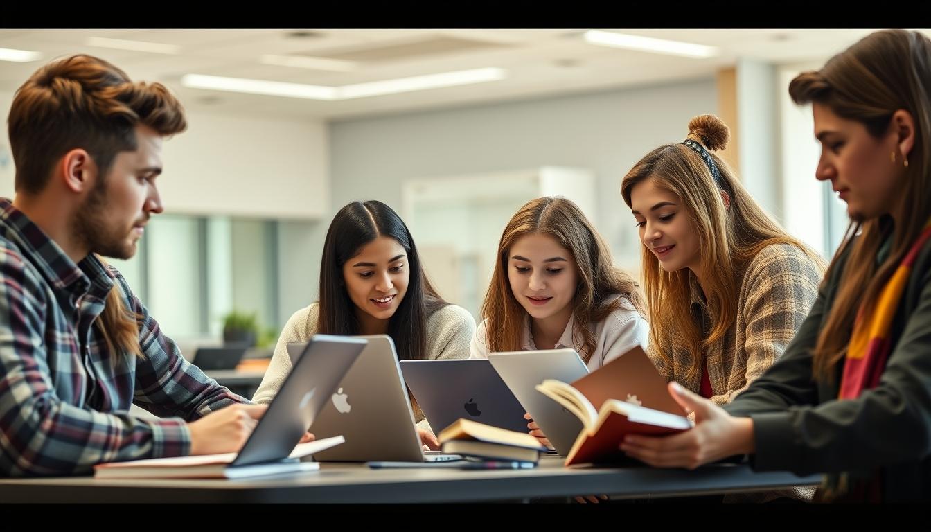 Organized study environment supporting productive learning